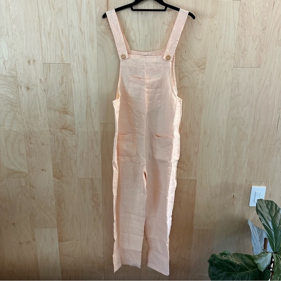 Mate The Label Maya Linen Overalls - NWOT - Size M - Picture 3 of 9